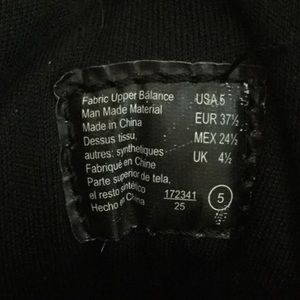 Brash Black Sparkly Wedges